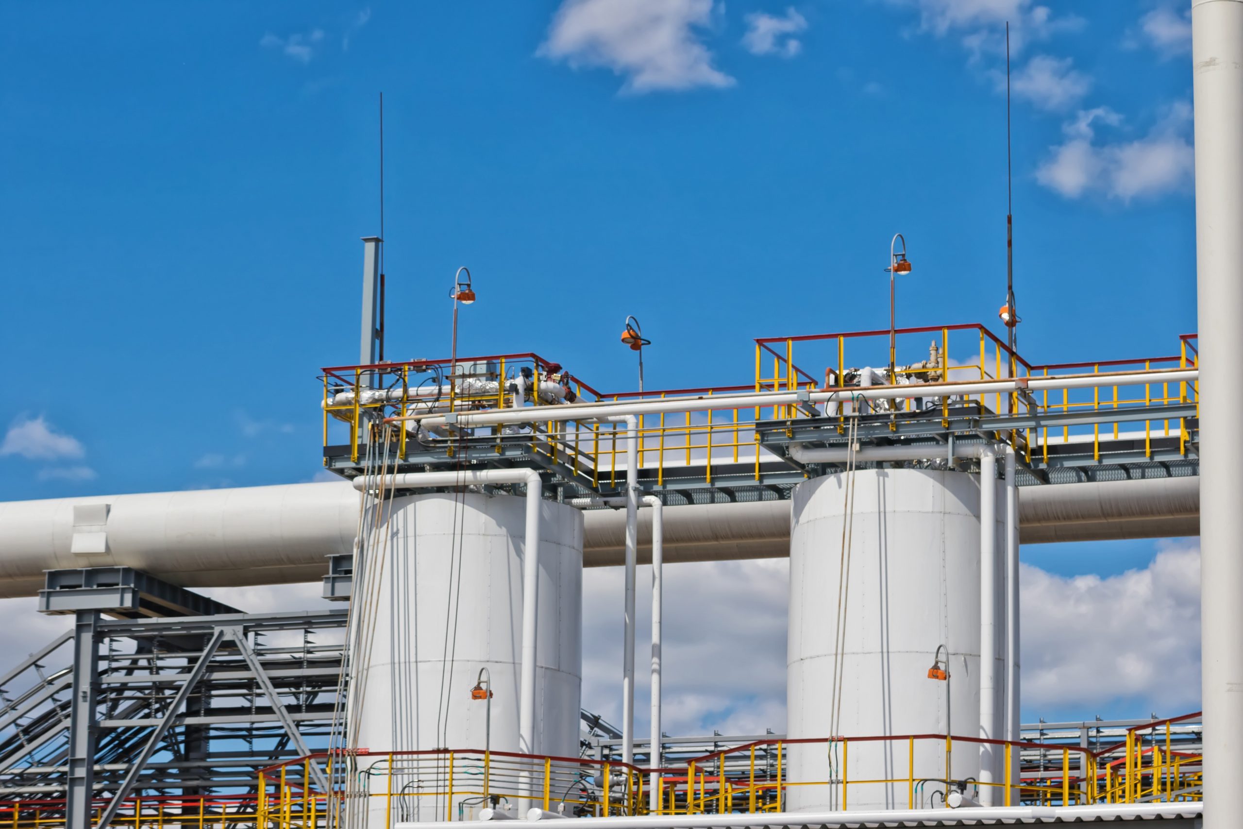 View,Of,The,New,Columns,And,Chemical,Apparatus,Plant,For MRU
